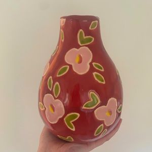 Opalhouse floral vase in rich color